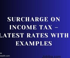 Flat Upto 50% off | Surcharge on Income Tax – Latest Rates with Examples | Academy Tax4wealth