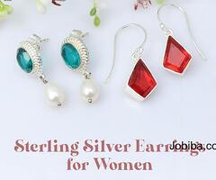 Sterling Silver Earrings for Women