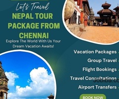 Chennai to Nepal Tour Package, Nepal Tour Package from Chennai