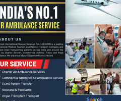 Aeromed Air Ambulance Service in Siliguri: Reliable and Affordable Medical Transportation