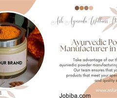 Discover the Essence of Wellness: Ayurvedic Powder Manufacturer in India