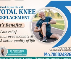 Best Knee replacement surgery in Raipur - Dr. Pratik Dhabalia