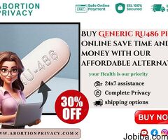 Buy Generic Ru486 pill Online save time and money with our affordable alternative