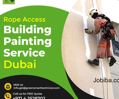 Professional Rope Access Building painting Service in Dubai