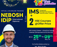 Nebosh IDIP in Kolkata at low price!