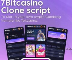 Create Your Own Unique Online Casino Platform with 7BitCasino Clone Script
