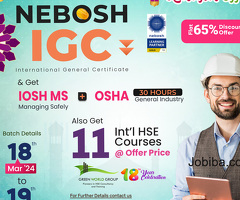 Learn  Nebosh IGC in  Gujarat with Certified Nebosh Gold Partner