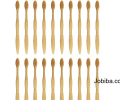 Biodegradable Toothbrush N-amboo Bamboo Brush 20PCS/LOT