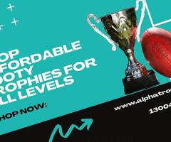 Shop Affordable Footy Trophies for All Levels