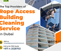 Top Providers of Rope Access Building Cleaning Services in Dubai
