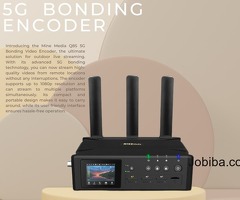 Enhance your outdoor streaming with 5G Bonding Encoder