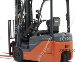 Elevate Your Operations with a Toyota Electric Forklift Rental from SFS Equipments