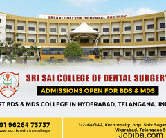 Best Dental College in Hyderabad, Telangana | Apply for BDS & MDS Admission Now
