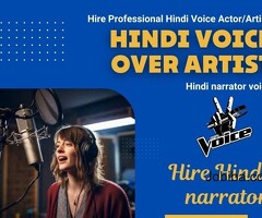 Hindi Voice Over Artists | Hire Hindi Voice Actor | Hindi Narrator