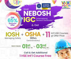 Advance your career with the NEBOSH IGC certificate in Uttar Pradesh!
