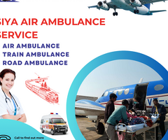 Siya Air Ambulance Service in Kolkata – With Swift and Efficient Medical Transportation