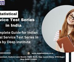 Boost Your Preparation: Indian Statistical Service Test Series by Deep Institute