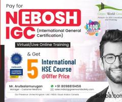 NEBOSH IGC Training in Chennai @Unimaginable Offer Price..!!
