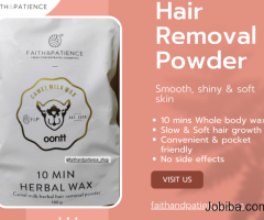 Quick Fix: Hair Removal Powder
