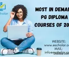 Most in-demand PG diploma courses of 2023
