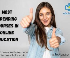 Most trending courses in Online Education