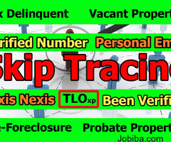 I will do bulk skip tracing for any industry, including real estate