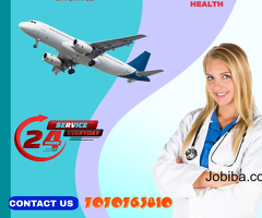 Reach Urgently Anywhere In India by Tridev Air Ambulance Service in Patna